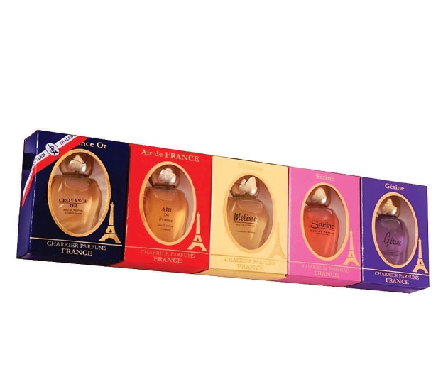 Sada parfémů Pack Charrier Parfums France
