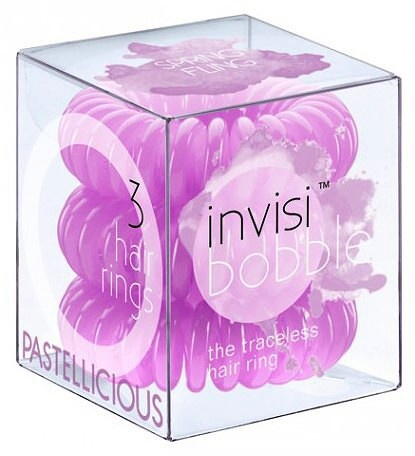 Gumičky do vlasů INVISIBOBBLE fialová 3ks