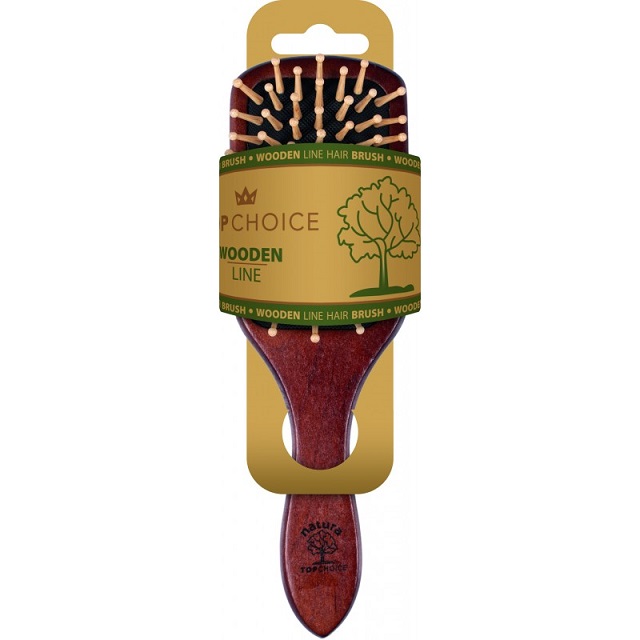 Wellness kartáč WOODEN Line Cherry
